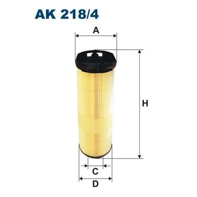 Bilde av Luftfilter, mercedes benz c klass [w203], coupé [cl203], t model [s203], clc clk [c209], 646 094 00 04, A