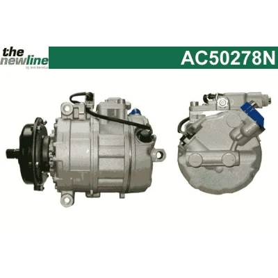 Bilde av The NewLine AC50278N Kompressor 7SEU16C VOLKSWAGEN: Multivan 5 (7HM, Transporter 5, Bus