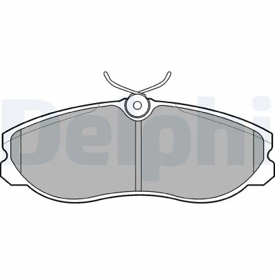 Bilde av Bremseklosser sett, Framaksel, ford,ldv,nissan, 1 956 495, 1203933, 1495951, 1954460, 1957042, 1L4J2K021AB, 41060 0F025, 410602X825, 410