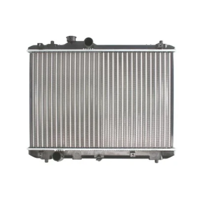 Bilde av THERMOTEC D78016TT Radiator Aluminium for kjøretøy med/uten klimaanlegg 375 555 23 Manuel girkasse Kjøleribber satt sammen mekanisk
