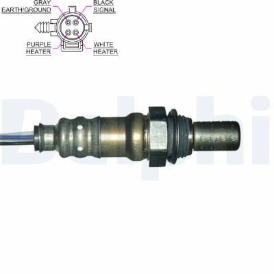 Bilde av DELPHI ES20044 12B1 Lambdasonde planarsonde, oppvarmet JEEP: Cherokee II, Grand I
