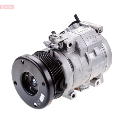 Bilde av DENSO DCP50131 Kompressor 10S17C 12 PAG 46 R 134a med magnetkobling TOYOTA: Land Cruiser Prado 150