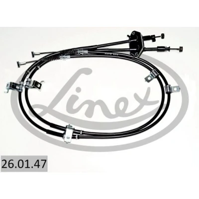 Bilde av Kabel, parkeringsbremse, Bak, Senter, mazda 6 hatchback, sedan, station wagon, GJ6A 44 410 A, B, C