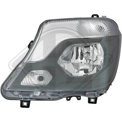 Bilde av DIEDERICHS 1663181 Frontlykter MERCEDES BENZ: Sprinter 5 T Flatvogn lastebil/Chassis, 3.5 Van, Van