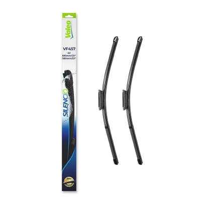 Bilde av Vindusvisker Valeo Silencio X.trm, Flat Blade Set 574657 foran Rammeløs Bajonettfeste SAAB: 9 5 Stasjonsvogn, Sedan