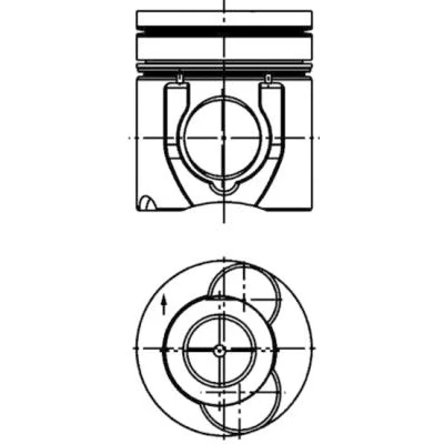 Bilde av Stempel KOLBENSCHMIDT 40263600
