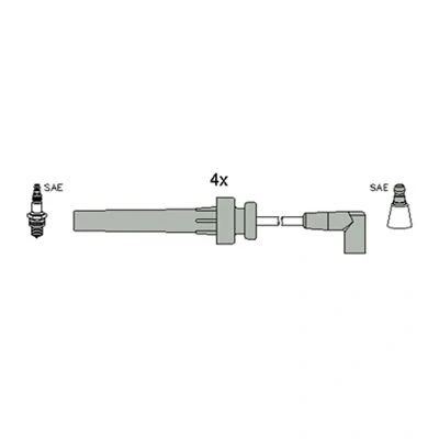 Bilde av HITACHI 134336 Pluggledninger