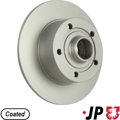 Bilde av JP GROUP 1163206800 Bremseskiver bakaksel 245 10 5 fullt ut belagt AUDI: A4 B5 Avant, Sedan