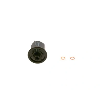 Bilde av BOSCH F 026 403 762 Drivstoffilter ledningsfilter MITSUBISHI: Lancer Stasjonsvogn, TOYOTA: RAV4 I SUV Cabrio