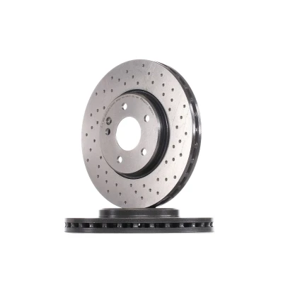 Bilde av BREMBO XTRA LINE 09.8304.1X Bremseskiver 300 28 5 perforert / ventilert belagt høy karbon med skruer MERCEDES BENZ: E Klasse Sedan, C Sedan