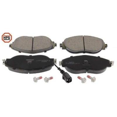 Bilde av MAPCO 6633HPS Bremseklosser framaksel inkl. slitasjevarselkontakt med antihyle blikk VOLKSWAGEN: Golf 7, Passat B7 Variant, B8 Variant