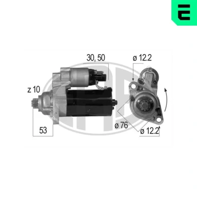 Bilde av Starter seat, skoda, vw OE 02T 911 024