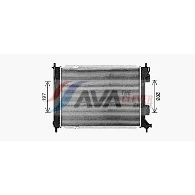 Bilde av Radiator, motorkjøling hyundai ix20, kia venga, venga hatchback van OE 25310 1P000
