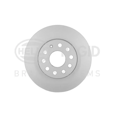 Bilde av HELLA PRO 8DD 355 122 721 Bremseskiver 276 24 05/10 112 innvendig ventilert belagt uten hjulfestebolt, hjulnav VOLKSWAGEN: Golf 7, 7 Variant