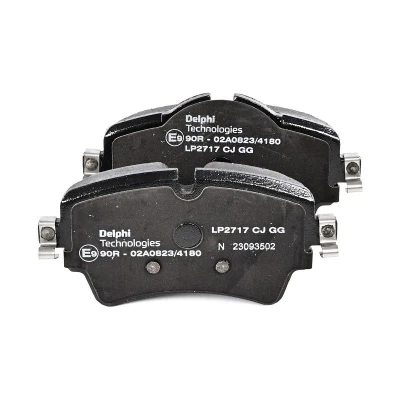 Bilde av DELPHI LP2717 Bremseklosser klargjort for slitasjeindikator med antihyle blikk tilbehør BMW: 5 Touring, 2 Active Tourer, Sedan, MINI: Hatchback