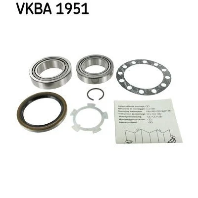 Bilde av SKF VKBA 1951 Hjullagersett med akseltetningsring 73,4 TOYOTA: HILUX 6 Pick up, HIACE 4 Kasten, 4Runner, VOLKSWAGEN: Taro