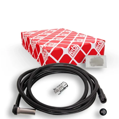 Bilde av FEBI BILSTEIN 104530 ABS Sensor venstre bakaksel, høyre bakaksel med hylse, fett 1150 2385 2760 SCANIA: P,G,R,T series