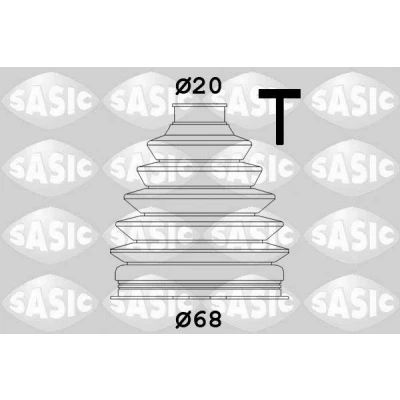 Bilde av SASIC 1900033 Drivakselmansjett hjulside Termoplast TOYOTA: Yaris II Hatchback