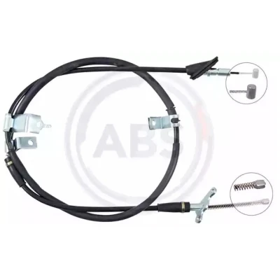 Bilde av Kabel, parkeringsbremse, Bakre venstre, honda stream, 47560S7AG02