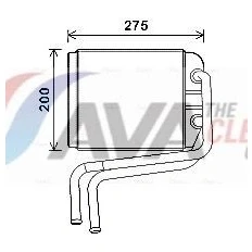 Bilde av Varmeapparat register AVA QUALITY COOLING VN6378