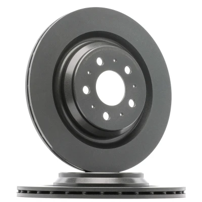 Bilde av BREMBO KT 08 002 bremsesett, skivebremse innvendig ventilert uten tilbehør med antihyle blikk akustisk slitasjevarsel TESLA: Model 3