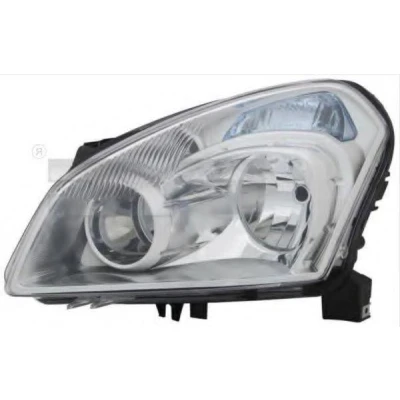 Bilde av TYC 20 11572 15 2 Frontlykter venstre H7/H7 for høyrekjøring med elektromotor NISSAN: Qashqai / Qashqai+2 I