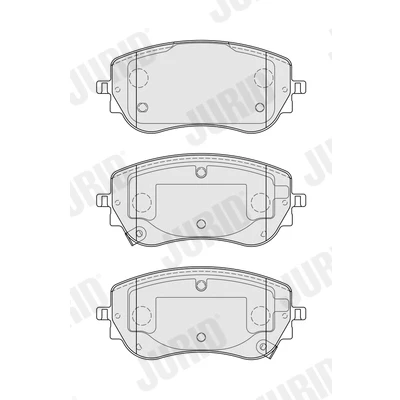Bilde av Bremseklosser sett, Framaksel, abarth 500e cabriolet, halvkombi, fiat 500e, tipo kombi, sedan,