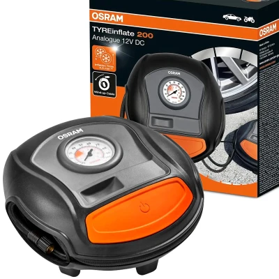 Bilde av OSRAM TYREinflate 200 OTI200 Luftkompressor 6,9 kobles til sigarettenner, bærbar