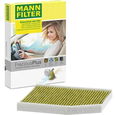 Bilde av MANN FILTER FP 29 007 Kupéfilter aktivkullfilter med polyfenol 284mm 232mm 30mm FORD: Transit Custom V362 Van, Minibuss