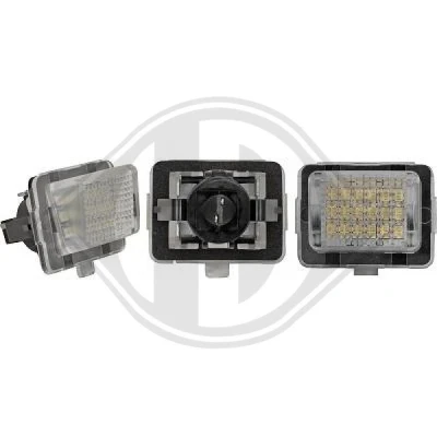 Bilde av DIEDERICHS HD Tuning 1672192 Nummerskiltlys LED MERCEDES BENZ: E Klasse Sedan, T modell, C modell