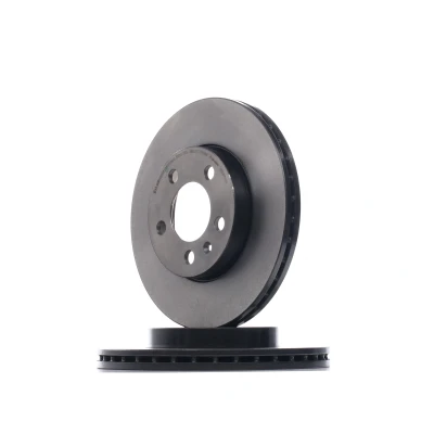 Bilde av BREMBO 09.D570.11 Bremseskiver 256 22 5 innvendig ventilert belagt høy karbon med skruer VOLKSWAGEN: Polo VI, SEAT: IBIZA