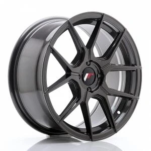 Bilde av Japan Racing JR30 Hyper Grey 10x20 5/112 ET40 B66.6