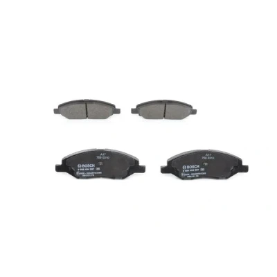 Bilde av BOSCH 0 986 494 867 Bremseklosser Low Metallic med akustisk slitasjevarsel antihyle blikk