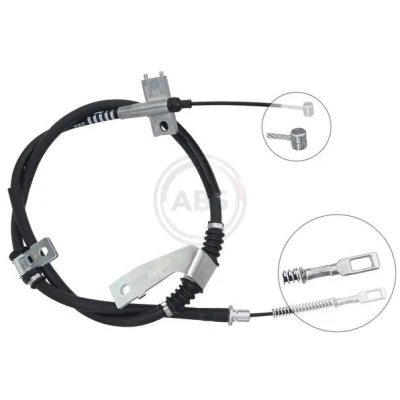 Bilde av A.B.S. K10397 Bremsekabel 1430 Skivebrems SSANGYONG: Kyron, Actyon Sports I Pick up