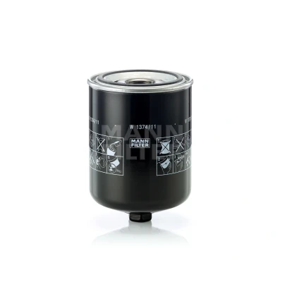 Bilde av MANN FILTER W 1374/11 Oljefilter 1 1/2 16 UN 2B med en retursperreventil Påskruingsfilter