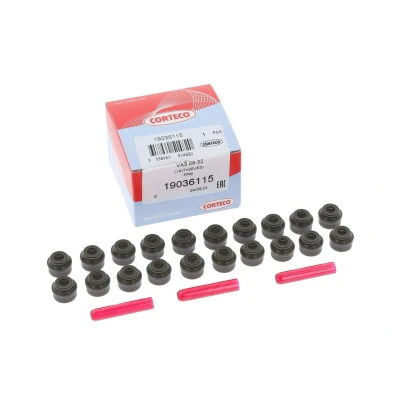 Bilde av CORTECO 19036115 Tetningssett, ventilstamme FPM (fluor kautsjuk) VOLVO: V70 2, 3, XC70 I Cross Country, FORD: MONDEO 4 Turnier, S Max Mk1