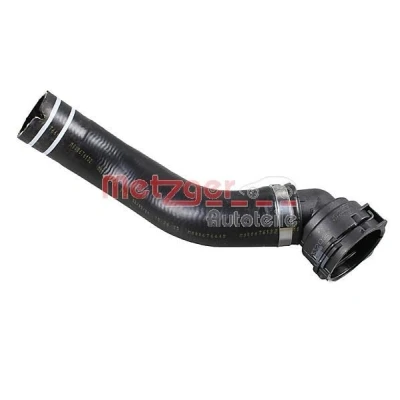 Bilde av METZGER 2420969 Radiatorslange Motorkjøler, øvre venstre EPDM (etyl propylen dien gummi) med clutch
