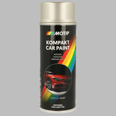 Bilde av MOTIP 55330 Kjøretøy kombinasjonslakk 400ml spray svart Kompakt silver metallic 12 ml