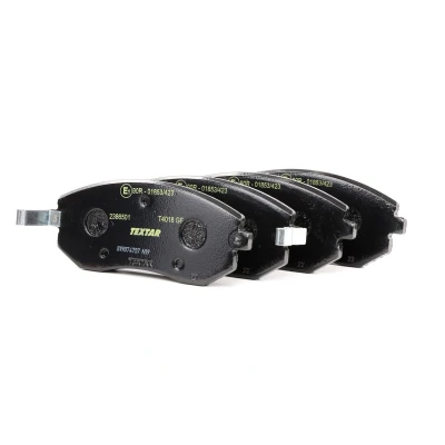 Bilde av TEXTAR 2386501 Bremseklosser med akustisk slitasjevarsel tilbehør SUBARU: Forester III, Legacy 4, Impreza III Hatchback