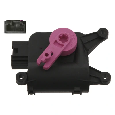 Bilde av Omkoblingsventil, ventilatorspjeld, audi,seat,skoda,vw, 1J1 907 511 F