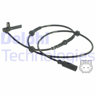 Bilde av DELPHI SS20129 ABS sensor aktiv 1070 FIAT: Ducato III Flatvogn lastebil / Chassis, Minibuss, Van, PEUGEOT: Boxer Minibuss