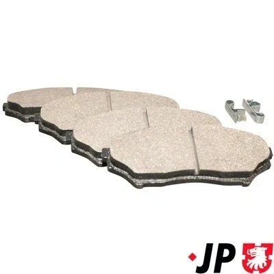 Bilde av JP GROUP 3963600110 Bremseklosser framaksel ekskl. slitasjevarselkontakt MITSUBISHI: Pajero Sport 1 SUV