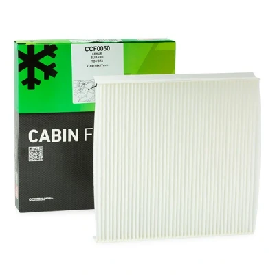 Bilde av CHAMPION CCF0050 Kupéfilter pollenfilter, Partikkelfilter 215 214 19 TOYOTA: Land Cruiser Prado 120, Yaris I Hatchback, 90
