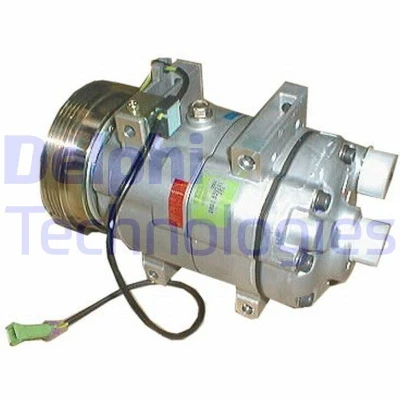 Bilde av DELPHI TSP0159062 Kompressor Zexel DCW17 PAG 46 med kompressorlje