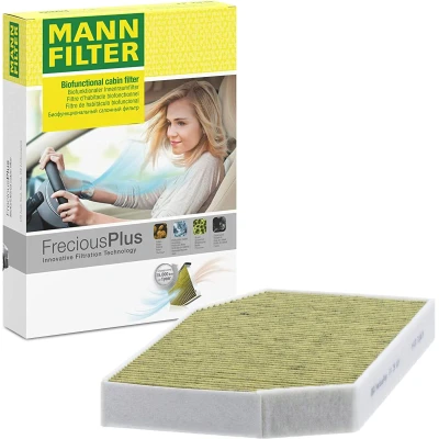 Bilde av MANN FILTER FP 38 004 Kupéfilter Karbonfilter 372mm 221mm 42mm