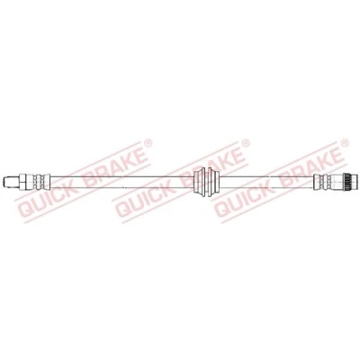 Bilde av Bremseslange, Framaksel høyre, venstre, mercedes benz,renault, 4154280035, 462107573R, 8200441654, A4154280035