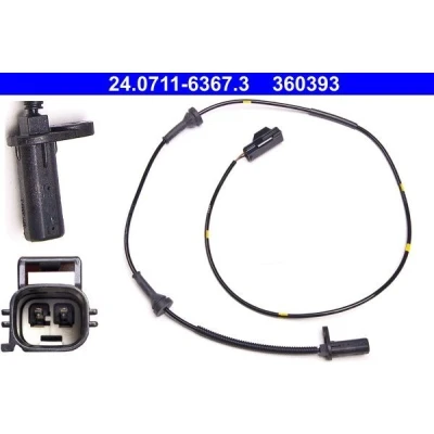 Bilde av ATE 24.0711 6367.3 ABS Sensor 1095 VOLVO: XC90 I