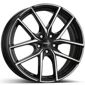 Bilde av Dezent TO Black polished 8x18 5/108 ET42 B63.4