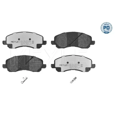 Bilde av MEYLE 025 235 8416/PD Bremseklosser PD Quality framaksel med akustisk slitasjevarsel antihyle blikk MITSUBISHI: Outlander 3, 2 SUV