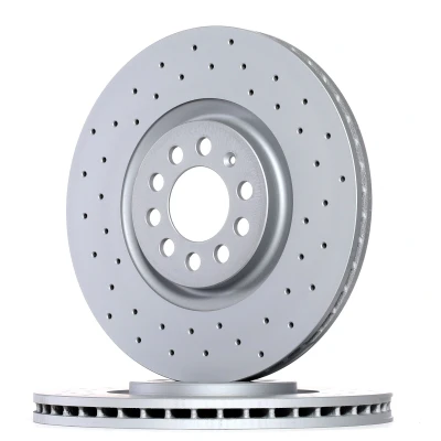 Bilde av ZIMMERMANN SPORT COAT Z 100.1240.52 Bremseskiver 312 25 10/5 5 100 innvendig ventilert, hullet belagt høy karbon VOLKSWAGEN: Golf 4, Polo IV Hatchback